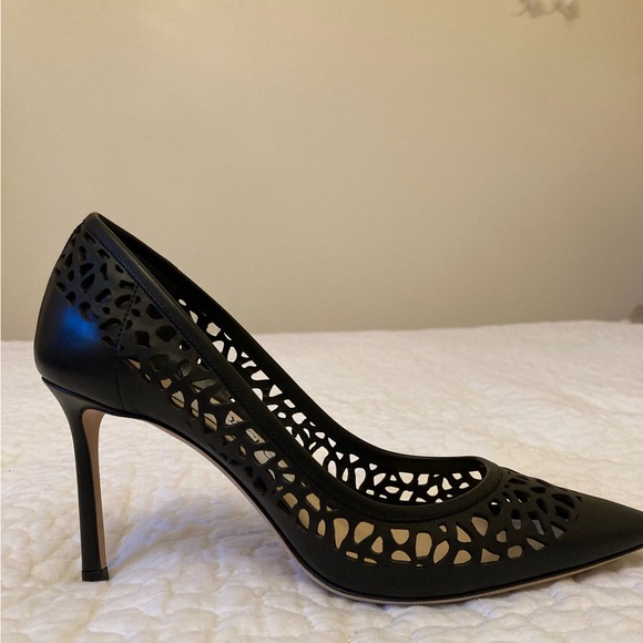 Jimmy Choo Black Romy Heels, size 36.5 - Picture 11 of 11